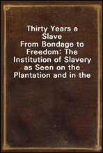 Thirty Years a SlaveFrom Bondage to Freedom