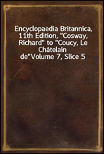 Encyclopaedia Britannica, 11th Edition, 