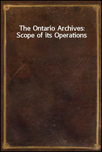 The Ontario Archives