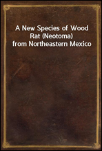 A New Species of Wood Rat (Neotoma) from Northeastern Mexico
