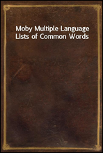 Moby Multiple Language Lists of Common Words