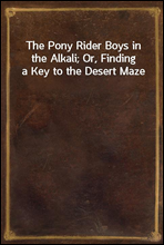 The Pony Rider Boys in the Alkali; Or, Finding a Key to the Desert Maze
