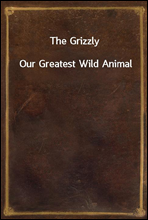 The GrizzlyOur Greatest Wild Animal