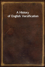 A History of English Versification