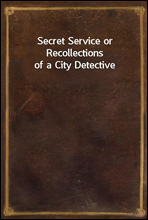 Secret Service or Recollections of a City Detective