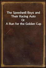 The Speedwell Boys and Their Racing AutoOr A Run for the Golden Cup