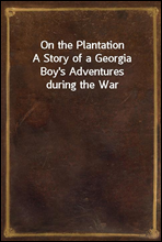 On the PlantationA Story of a Georgia Boy's Adventures during the War
