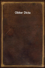 Obiter Dicta