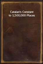 Catalan's Constant to 1,500,000 Places